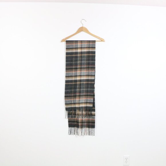 *Fraas Brown Plaid Scarf - Picture 3 of 6
